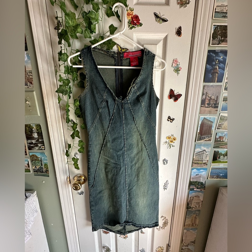 Denim dress